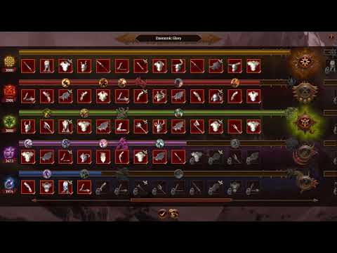Total War Warhammer III - Daemonic Glory rewards and mechanics