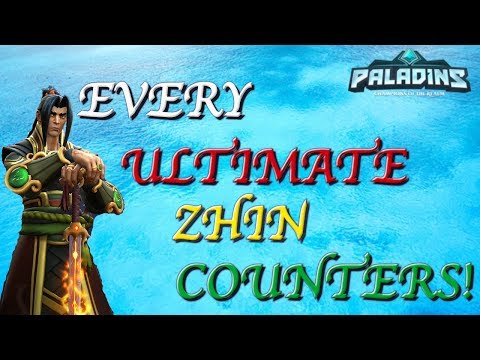 Paladins | EVERY ULTIMATE Zhin COUNTERS!