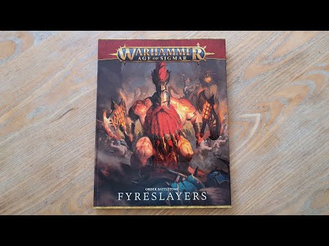 Battletome Fyreslayers Review - 3rd Edition Warhammer Age of Sigmar.