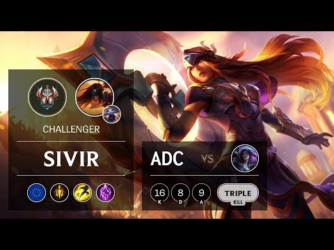 Sivir ADC vs Kai'Sa - EUW Challenger Patch 9.21