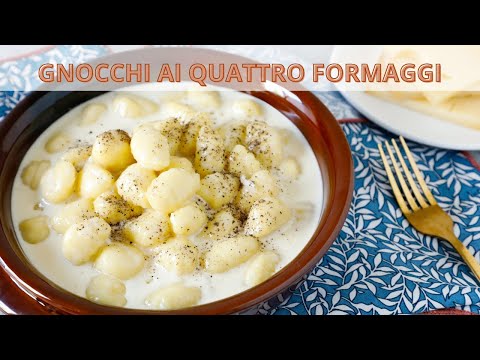 Gnocchi ai quattro formaggi - Ricette tradizionali - Chef Deg - Saporie