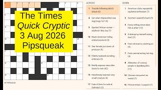 The Times Quick Cryptic 3370