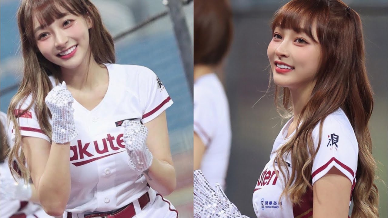 天使降臨！ぷるぷる揺れる可愛すぎるチアガール　楽天ガールズ mizuki