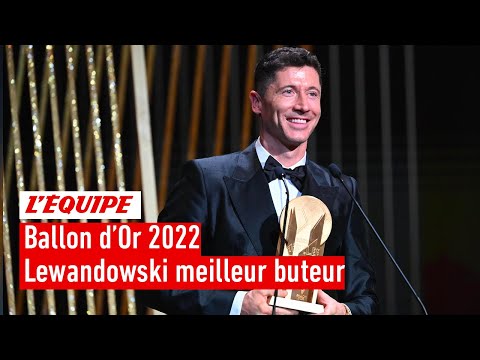 Ballon d'Or 2022 - Robert Lewandowski (Barça) remporte le Trophée Gerd Müller du meilleur buteur