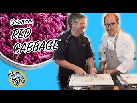 German Red Cabbage with Le Faux Chef