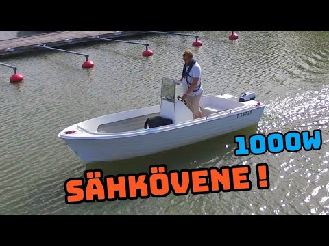 Testissä mun Sähkö-Pulpettivene ! E-propulsion Spirit 1.0 Evo