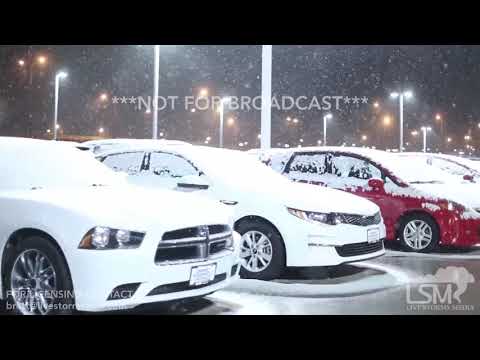 04-08-2018 Rapid City, South Dakota - Wet Spring Snow