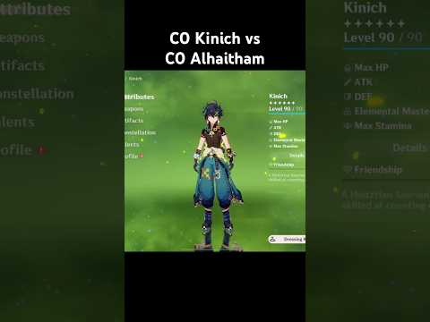 C0 Kinich vs C0 Alhaitham