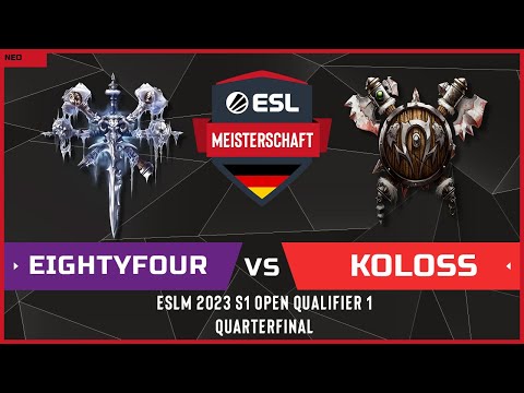 WC3 - ESLM 2023 S1 - Quarterfinal: [UD] Eightyfour vs KoLoss [ORC] (Open Qualifier 1)