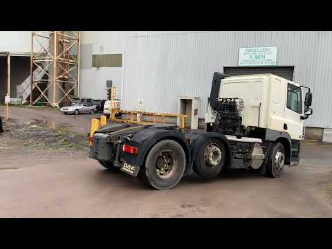 2011 DAF CF 85 460 6x2 Mid Lift Tractor Unit, Entered into Auction