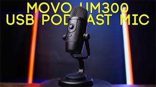 USB PODCASTING Mic First Impressions // MOVO UM300