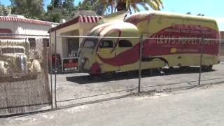 preview picture of video 'Levi`s Puppet Rodeo Show Truck Newcastle California'