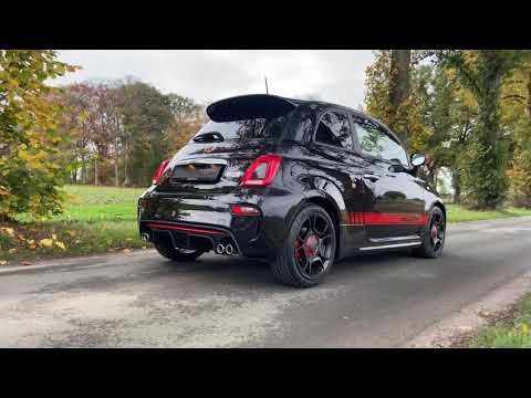 Abarth 595 1.4T Pista soundcheck, Monza Record exhaust by davidrouss.com