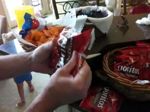 How to make a "walking taco" (an Iowa tradition!)