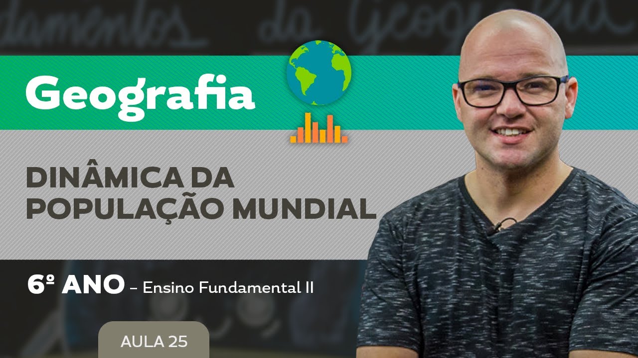 Dinâmica da População mundial – Geografia – 6º ano – Ensino Fundamental