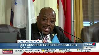 City of Savannah now owns Evergreen Cemetery