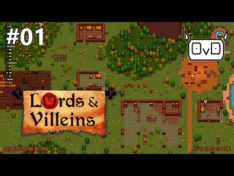 Lets play Lords and Villeins | Part 01 | FOUNDING THE FIRST CITY