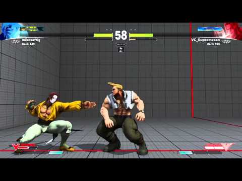SFV Rank Matches Mikesaftig (Nash) vs. VC_Supremesan (Vega) REMATCH, 8K MATCH