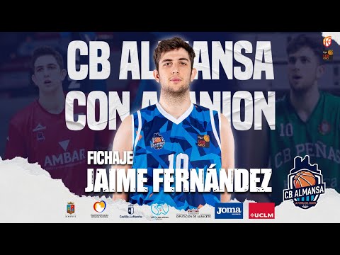 Jaime Fernández, calidad para el juego interior del CB Almansa con AFANION 2022/2023