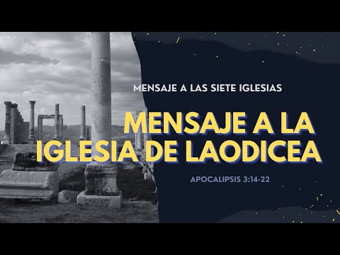 Estudio Bíblico | Mensaje a la iglesia de Laodicea: La tibieza espiritual - REFLEXIÓN.