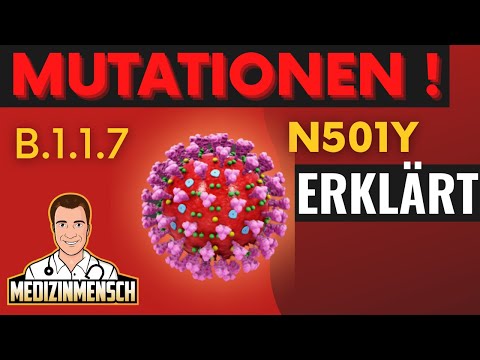 CORONA B117 DEUTSCH! Arzt erklärt Mutation B.1.1.7 (Name und Entstehung!)