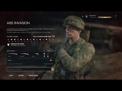 Sniper Elite 5 Axis Invasion - German Elite Sniper unlocked