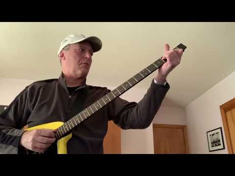 Klein Steinberger Baritone Guitar - Holdsworth Style 1997 Yellow image 11