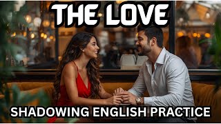 Learn English With a Sweet Coffee Shop Love Story | Shadowing English conversation practice