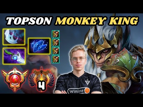 🔥 TOPSON Monkey King Midlane Grandmaster Tier EZ Game 🔥 GODLIKE By TOPSON - Dota 2