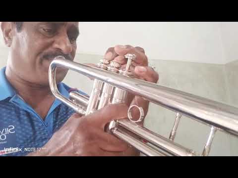 Neele Gagan Ke Tale Dharti Ka Pyar Pale.On Trumpet  Cover By Kamraj 