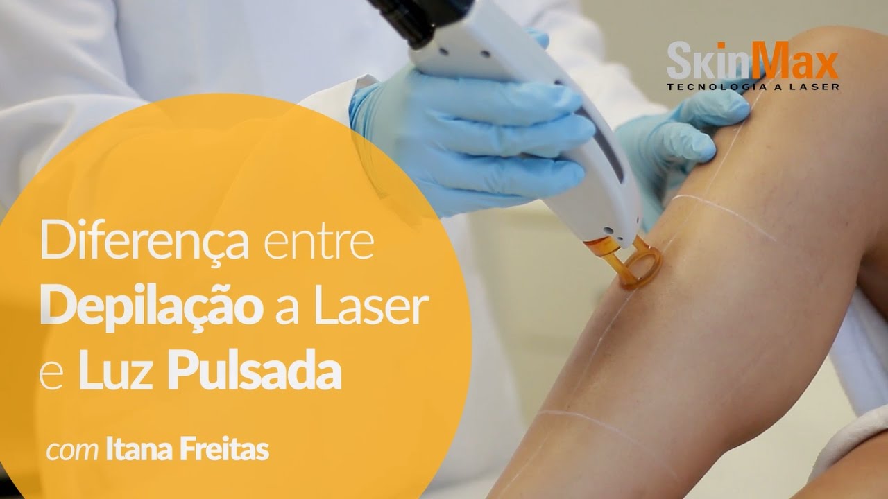 Diferença entre Depilação a Laser e Luz Pulsada