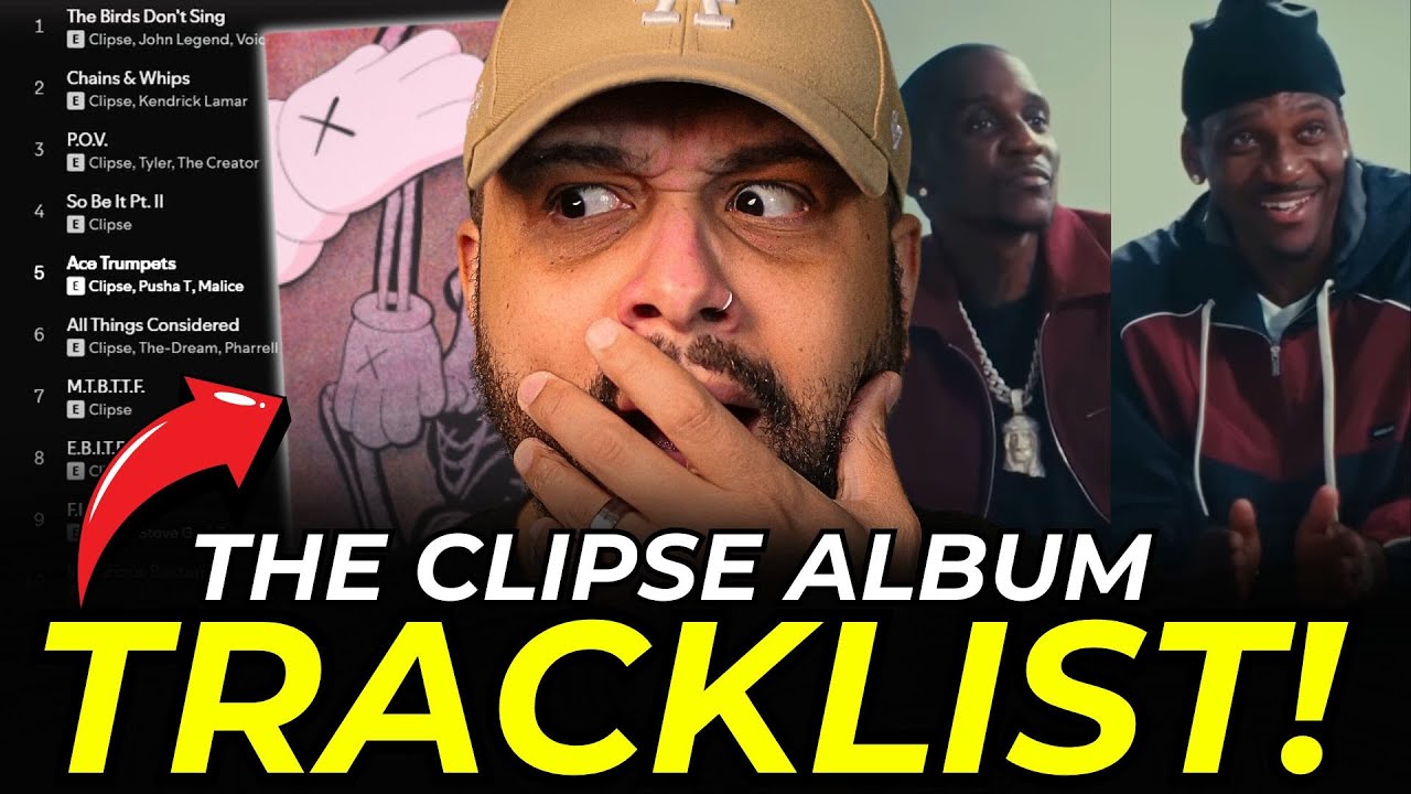 The Clipse REVEAL Tracklist & Features For 'Let God Sort Em Out' Album!