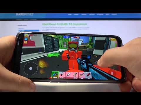 Pixel Gun 3D Performance Checkup on Realme X3 – Gameplay