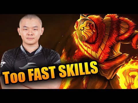 MidOne [Ember Spirit] Incredible FAST SKILLS - Dota 2