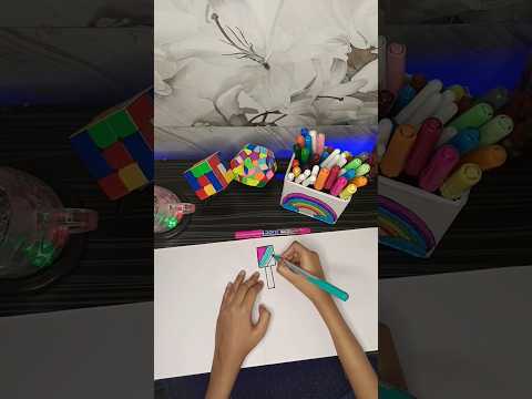 Ice cream Drawing 🍦|| #viral #shorts