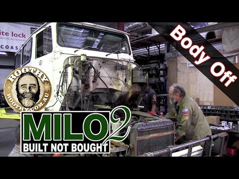 Milo 2 -  Getting the Body Off - 40 Series - Built Not Bought - Roothy