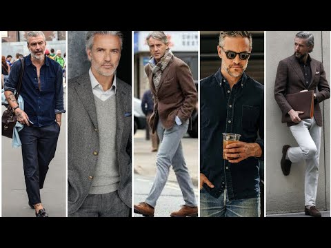 Older Men Fashion 2023 | Older Men Outfit Ideas | Best Older Man Outfits | Just Men's Fashion 2023!