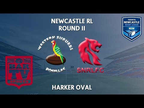 2018 Newcastle RL 1st Grade Round 11 - Western Suburbs Rosellas v South Newcastle Lions