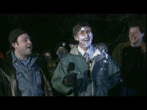 Alan Partridge custard pie contest - Classic Comic Relief
