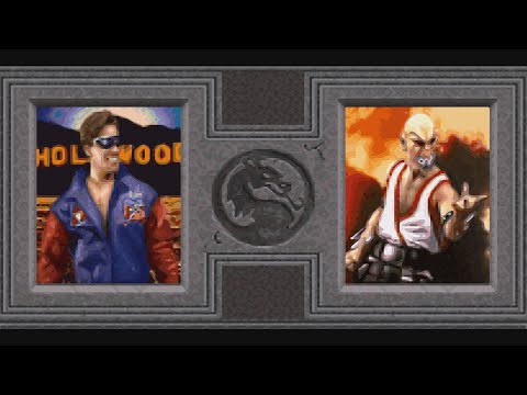 Mortal Kombat II - Johnny Cage Vs. Baraka
