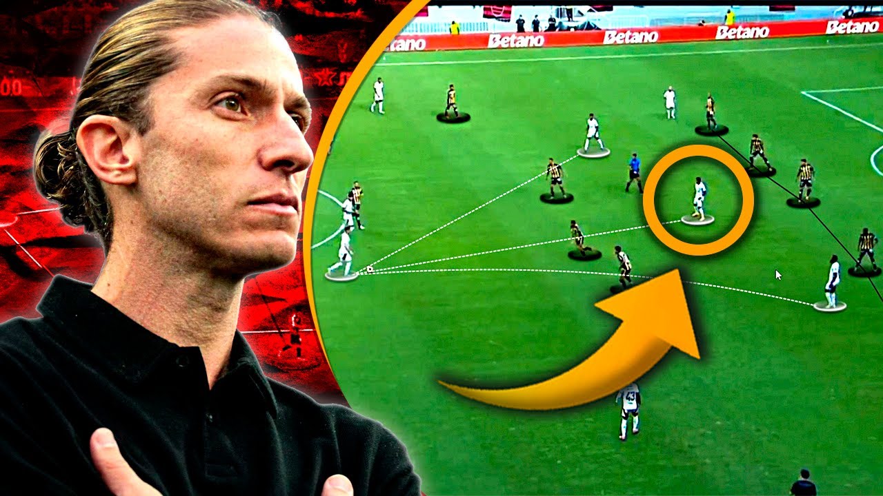 Filipe Luís Consolidando o MODELO DE JOGO do Flamengo