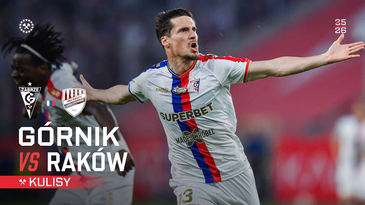 SHOW CZESKICH LUKASÓW! Kulisy meczu: Górnik Zabrze - Raków Częstochowa (15.03.2026)