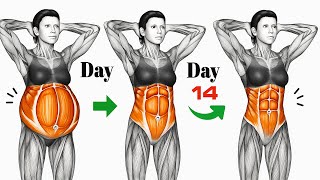 “30 Min Standing Workout for Women | Best Exercises for a Small Waist & Flat Belly in 2 Weeks 🔥”