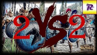 2 VS 2 Онлайн битва Total War: Rome 2 №19