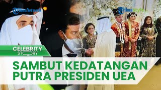 Putra Presiden Uni Emirat Arab Hadiri Resepsi Kaesang & Erina, Disambut Gibran & Bobby Nasution