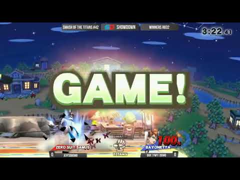 Smash of the Titans #42 - Winner Ro32: JEFFsoBOMB (ZSS) vs OAK|YWY|Domo (Bayonetta)