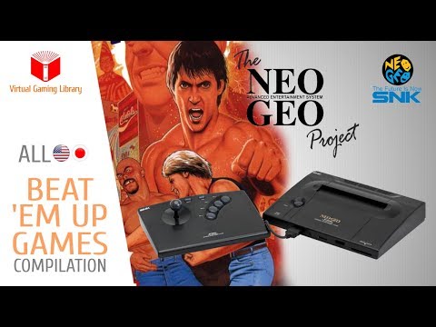 All NeoGeo AES Beat 'Em Up Games Compilation - Home Console Version - Every Game (US/JP)