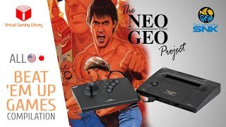 All NeoGeo AES Beat 'Em Up Games Compilation - Home Console Version - Every Game (US/JP)