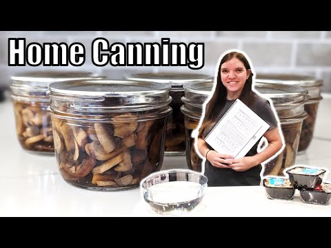 Better Than Store Bought | Home Canned Mushrooms