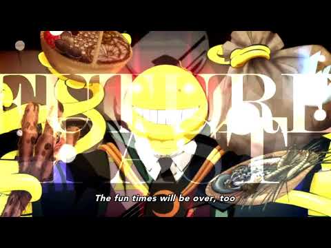 Assassination Classroom [ Bye Bye , Yesterday] with english Lyrics